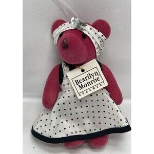 Bearilyn Monroe NABCO VIB Ornament Plush Stuffed Animal Toy